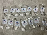 Lot Of Hickory Hardware P2149-SS American Diner 5 Center Bar Cabinet Pull. Fixed Price $60.00.