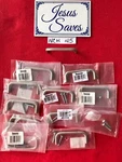 12- Contemporary Satin Chrome Cabinet Handle Pull 34239, Laurey NCH45. Fixed Price $15.00.