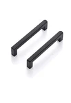 Ravinte 10 Pack 5 Inch Kitchen Square Cabinet Handles Matte Black Pulls. Fixed Price $25.00.