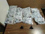 Allen + Roth Knob 1.5" 3.8CM Bronze Finish Oval 0340564 Lot Of 22. Fixed Price $40.00.