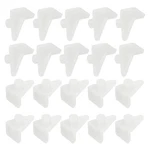 30PCS Shelf Support Pegs 0.2" Plastic Pins Shelves White. Fixed Price $11.64.