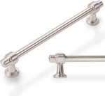 10 Pack Satin Nickel Cabinet Pulls 6-1/4" Kitchen Handles Zinc Alloy Hardware. Fixed Price $83.99.
