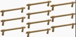 Amerock Cabinet Pull Champagne Bronze 5-1/16 Inch Center-to-center 10 Pack. Fixed Price $60.00.