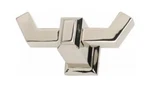 Atlas Homewares Sutth Sutton Place Bath Double Hook Polished Nickel, New!. Fixed Price $14.00.