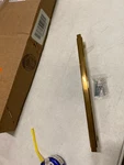 Signature Hardware 488547 Gilderoy Cabinet Pull, 10" Brushed Gold. Fixed Price $46.49.