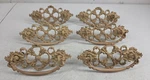 Antique 6 Drawer Pull Handles Ornate Victorian Brass French Provincial Gold. Fixed Price $49.95.