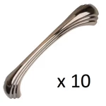 *10* Gliderite 4-9/16 In. Center-to-center Satin Nickel Shell Cabinet Pulls. Fixed Price $19.99.