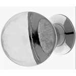 (5 Pack) 1-1/4 Inch Ball Knob Clear Glass With Polished Nickel Base. Fixed Price $30.31.