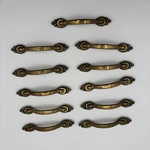 Lot Of 11 Brass Amerock Carriage House Cabinet Drawer Pull Handles Coc 735-1. Fixed Price $34.99.