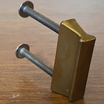 Vtg Original Stanley Furniture Door Knob Handle Pull Campaign Kbc. Fixed Price $29.99.