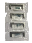 Four (4) Pkgs Of 1 Each, 3 Satin Nickel Cabinet Pulls, New + Free Ship. Fixed Price $9.00.