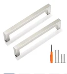 Redunest 10 Pack Brushed Nickel Cabinet Pulls 6-3/4" Length 6-1/4" Centers. Fixed Price $20.15.
