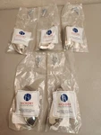 Lot Of 5 Hickory Hardware P3077-SN Williamsburg Cup Cabinet Pull Satin Nickel. Fixed Price $8.50.