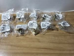 Lot Of 10 Amerock Allison Light Antique Brass Round Cabinet Knob 14402 Lb. Fixed Price $19.99.