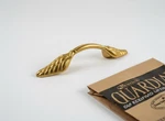 Amerock Guardian BP1334-074 Brass Leaf Cabinet Pulls Handles Hardware New (2). Fixed Price $15.00.