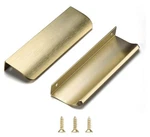 Satanga Edge Finger Tab Pulls For Cabinets Kitchen Concealed Drawer (10 Pack). Fixed Price $17.59.