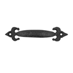 Renovators Supply Black Wrought Iron Cabinet Handle 4.8" Dresser Door Pulls. Fixed Price $15.99.