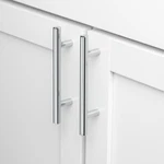 Gliderite 3-3/4" Cc 6-1/8" Solid Steel Bar Pull Polished Chrome 5001-96-PC-1. Fixed Price $5.53.