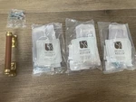 Belwith Keeler B077979LRBGB Reserve 3-3/4" Leather Cabinet Pull-lot Of *read*. Fixed Price $35.99.