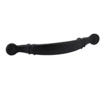 Qty 4, Allen + Roth Matte Black Drawer Pull, 5.5 Inch, 3 Center, Hardware. Fixed Price $12.49.