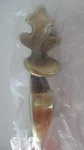 Amerock, 9-QTY., Regency Brass, #BP-156-R1, Cabinet Handle W/faux Thumb Grip. Fixed Price $18.88.