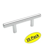 *25 Pack* Cosmas Cabinet Hardware Polished Chrome Handles Bar Pulls #305-2.5CH. Fixed Price $42.63.