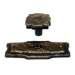 4 Nos Amerock Pioneer Rustic Antique English Hammered Cabinet Knob Vintage 70S. Fixed Price $18.99.
