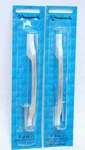 New Pair Vintage Amerock Ceramold White / Gold Cabinet Pull T-446-CI (es). Fixed Price $9.99.
