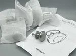 6 Pottery Barn Cameron Cabinet Door Round Knobs Drawer Pull Brushed Nickel 1.25. Fixed Price $31.50.