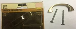 Stanley 2-3/4 Solid Brass Drawer Door CD4479, Set Of 5 Pulls, New. Fixed Price $12.00.