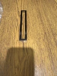 10-PIECE Richelieu Modern Brushed Nickel Cabinet Drawer Handles Set. Fixed Price $45.00.