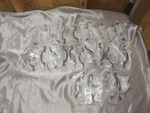 Allen+roth - Drawer/cabinet Pulls Aged Bronze Finish 3 Center Lot Of 24. Fixed Price $45.00.
