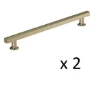 *2* Amerock Everett 10-1/16 In. Golden Champagne Cabinet Bar Pull (BP37109BBZ). Fixed Price $29.99.