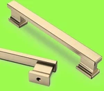 Asidrama 20 Pack 5" Hole Center Brushed Brass Cabinet Pulls Kitchen. Fixed Price $29.99.