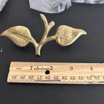 Drawer Pulls Atlas Homewares 185-B Leaf Design Calif Set Of 4 Aged Bronze. Fixed Price $32.00.