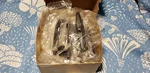 10 Vintage Mcm Jaybee Medallion Door Drawer Pulls Antique Iron 3" Center Nos. Fixed Price $39.99.