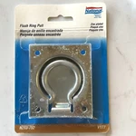 National Flush Ring Pull, Zinc Plated Usa Brand New Nos 3-3.5 #V177. Fixed Price $9.70.