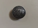 Anne At Home Buffalo Head Nickel Solid Pewter Cabinet Knob Pull P/n 370-1 New!. Fixed Price $15.00.