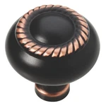 (5 Pack) 1-1/4 Inch Rope Knob Bronze With Copper Highlights. Fixed Price $20.07.