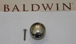Baldwin 4708-140 Classic Collections 1-1/2 Inch Cabinet Knob Polished Nickel New. Fixed Price $14.99.