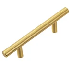 701-030BB Brushed Brass Modern Gold Cabinet Pulls Solid Euro Style Bar Kitc.... Fixed Price $35.80.