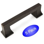 *5 Pack Cosmas Cabinet Hardware Oil Rubbed Bronze Handle Pull #10556ORB. Fixed Price $14.58.