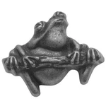 Tree Frog Cabinet Knob Hickory Hardware 10-PACK, Silver Black Pewter PA1511-VP. Fixed Price $39.99.