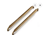 Goo-ki Pack 10 Inch 256MM Hole Center Cabinet Pulls Antique Co. Fixed Price $120.00.