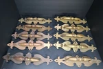 Vintage Schlage Solid Brass Door Pull Handle 13.5" X W 3" 2". Fixed Price $10.00.