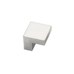 Liberty Plaza Provincial Aluminum Square Finger Pull 1" Knob 16MM PN6508-AL-C. Fixed Price $39.50.