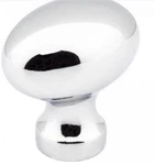 3990-PC Bordeaux 1-3/16" Length Oval Knob, Polished Chrome Qty 4. Fixed Price $25.00.