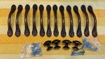 Rk International 3 Center Wavy Cabinet Drawer Pulls & Knobs Distressed Copper. Fixed Price $75.00.