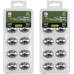 Cabinet & Drawer Knobs Packs Of 10 Bright Chrome 1-1/4" , (S824-383) Stanley. Fixed Price $27.99.
