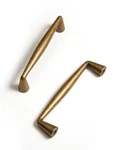 Antique Brass Zinc Alloy Cabinet Pulls 3-3/4 INCH(96MM) Hole Center Classic.... Fixed Price $33.11.